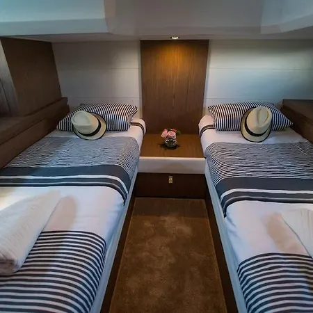 Cruise And On Board A Motor Yacht