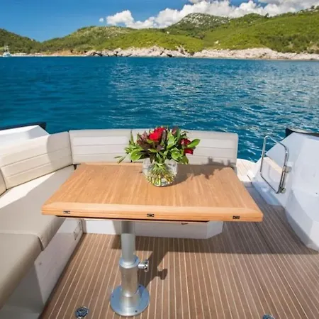 Cruise And On Board A Motor Yacht